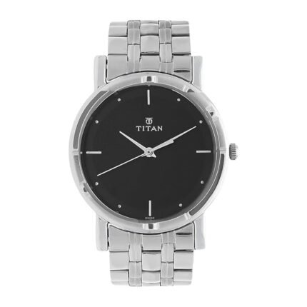 Titan Karishma Analog Black Dial Men’s Watch
